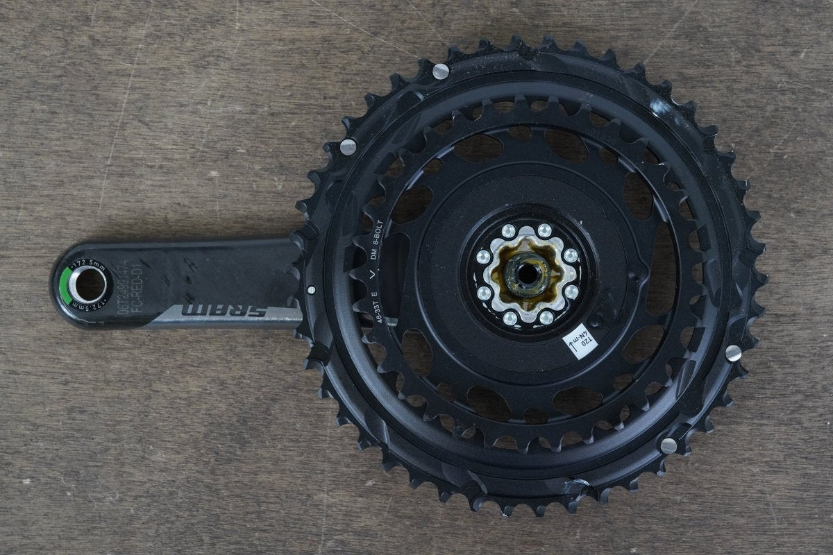 NEW 172.5mm 46/33T DUB SRAM Red AXS 12 Speed Crankset 379g