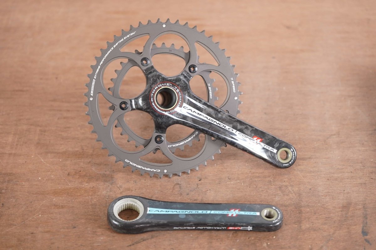 NEW 175mm 52/36 Campagnolo Comp Ultra 11 Speed Carbon Crankset