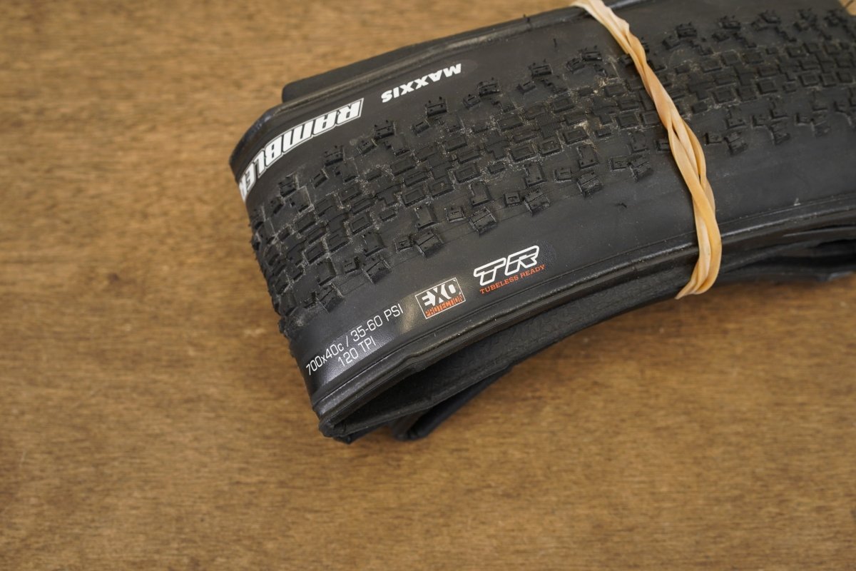 NEW (2) NEW 700x40C 40mm Maxxis Rambler Tubeless Gravel Tire