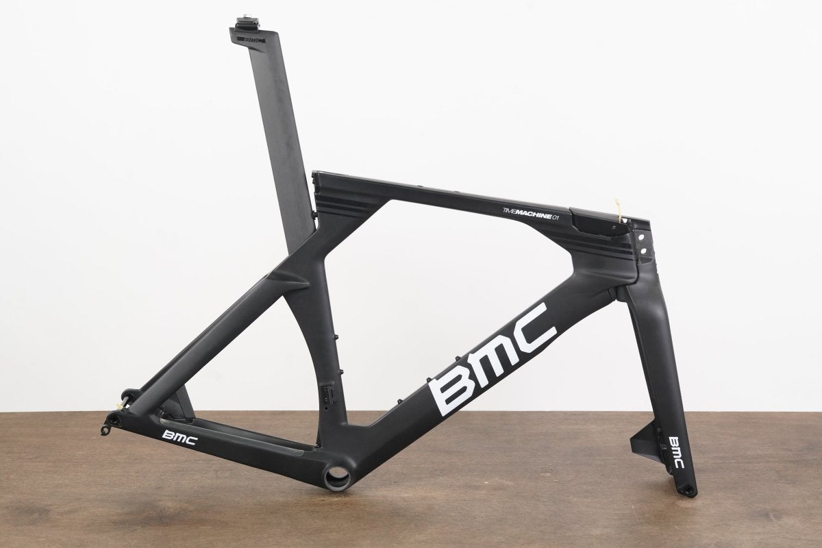 NEW 2020 M-L BMC Timemachine TM01 Disc Team FRS Frameset CBN-WHT-BLK