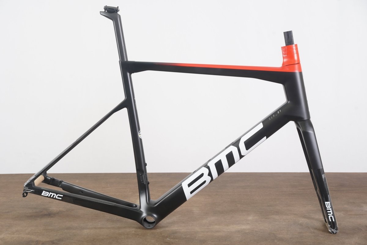 NEW 2021 L (Large) BMC TeamMachine SLR01 Disc Team FRS Frameset CBN-WHT-RED