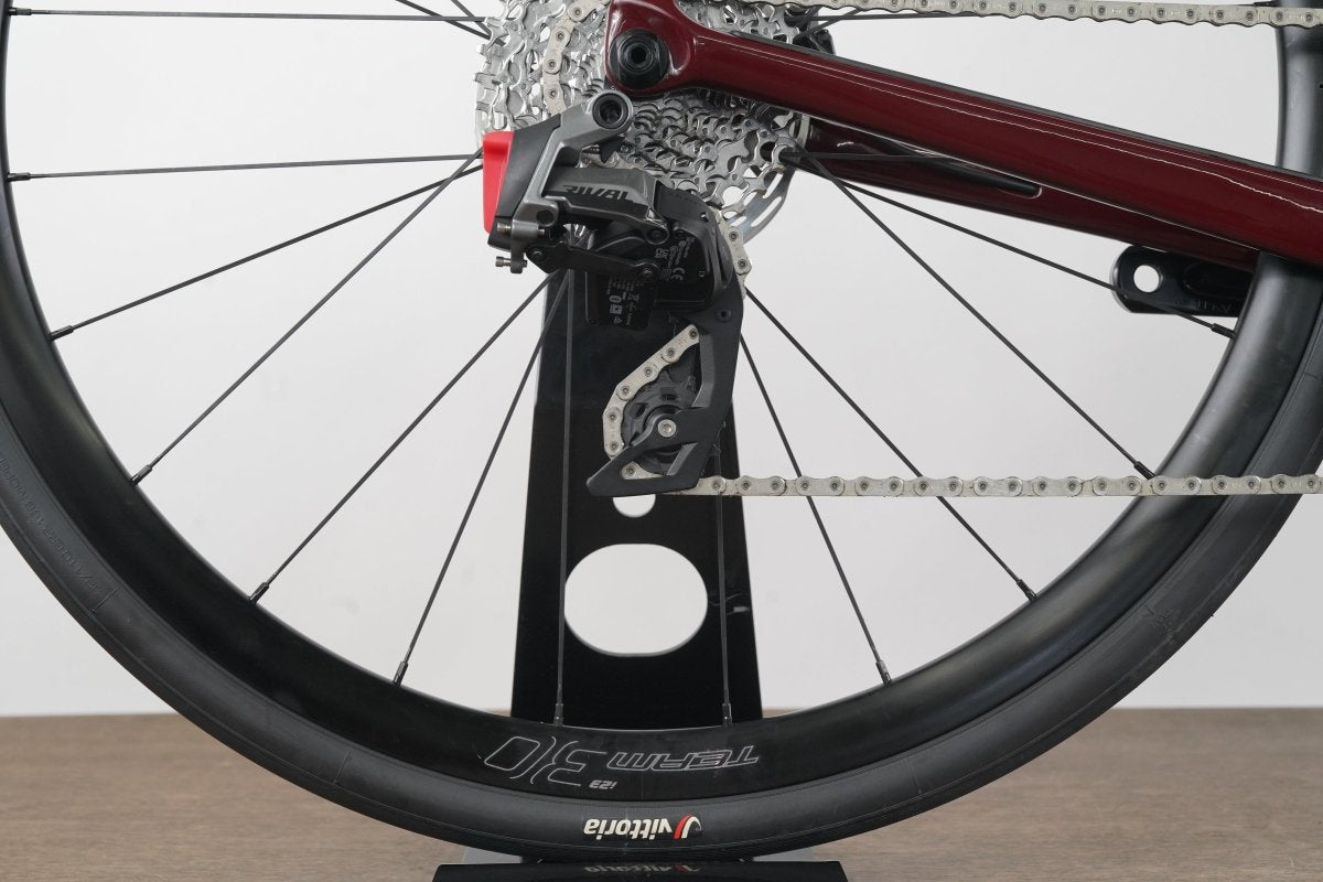 NEW 2025 54cm Cervelo Caledonia 5 Carmine Rival AXS Carbon Disc Road Bike