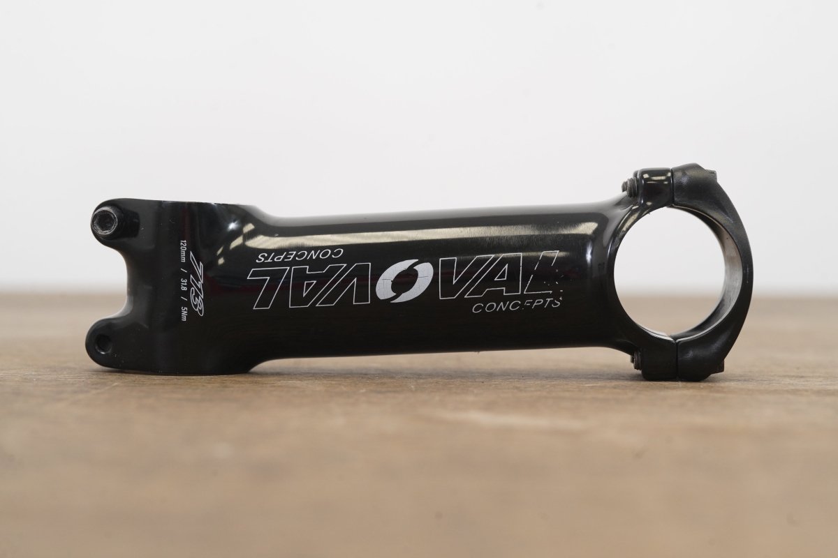 Oval Concepts 713 120mm -8 Degree Alloy Road Stem 132g 1 1/8" 31.8mm