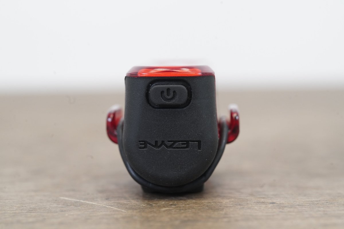 Red Lezyne Strip Pro 400+ USB Led Rear Light + Mount Cycling Road Gravel CX Bike