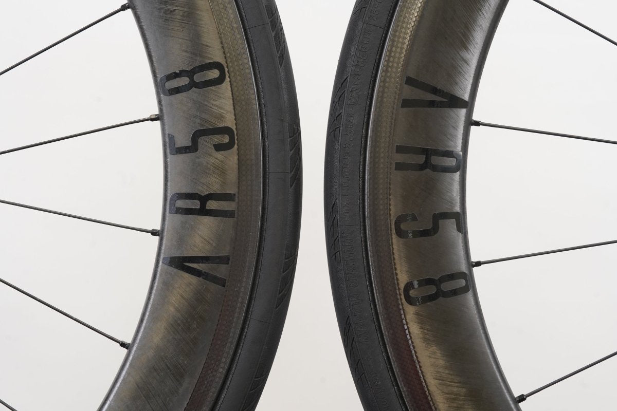 Reynolds AR58 Carbon Tubeless Clincher Rim Brake Wheelset 11 Speed AR 58