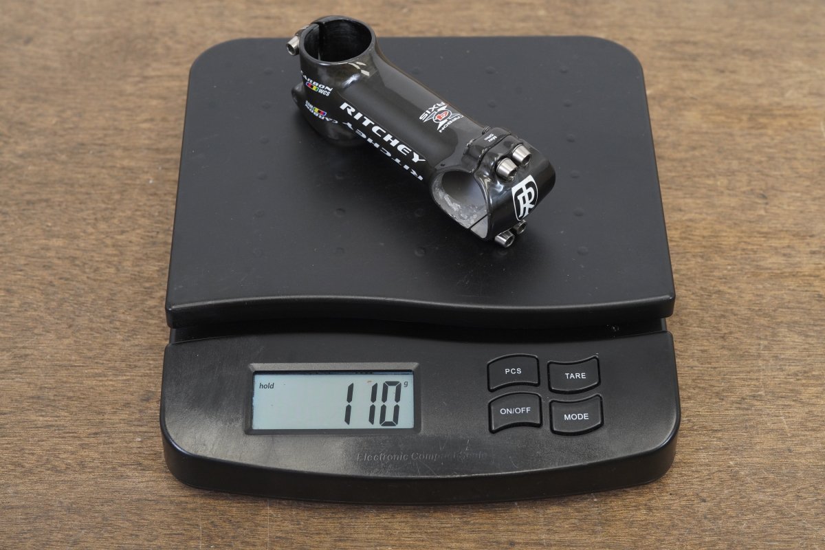 Ritchey WCS 4-Axis 90mm ±6 Degree Carbon Alloy Road Stem 110g 1 1/8" 31.8mm