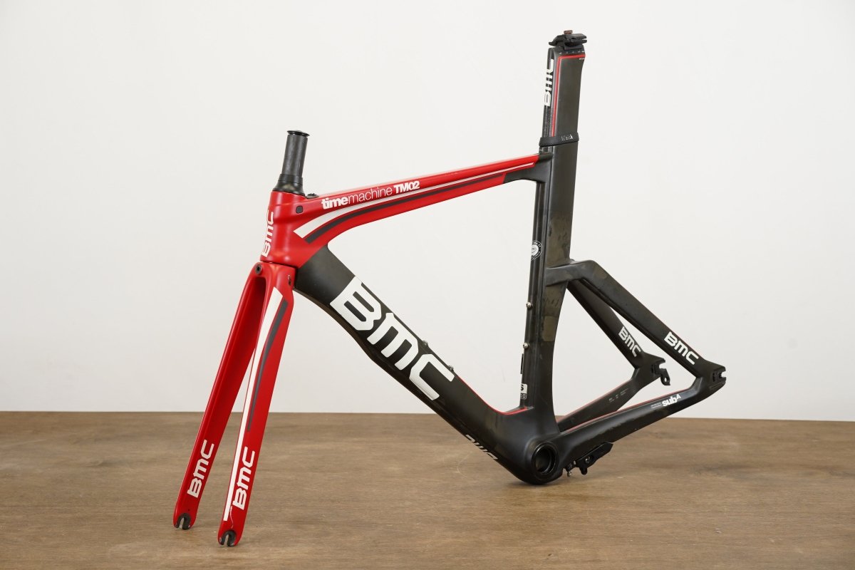 S BMC TimeMachine TM02 Carbon Rim Brake TT Triathlon Frameset TM 02