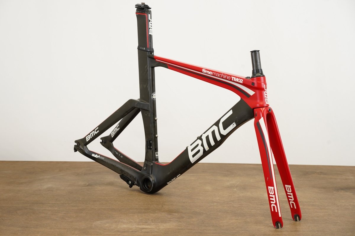 S BMC TimeMachine TM02 Carbon Rim Brake TT Triathlon Frameset TM 02