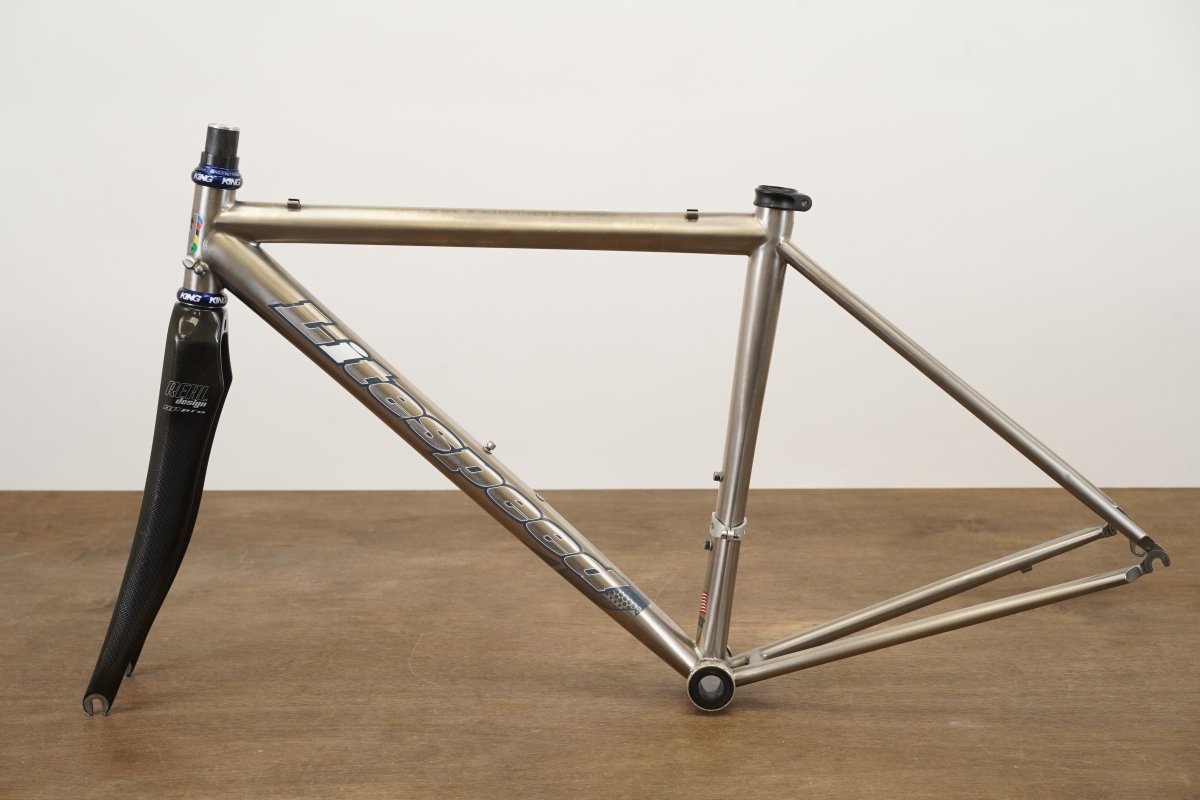 S (Small) Litespeed Titanium Rim Brake Road Frameset