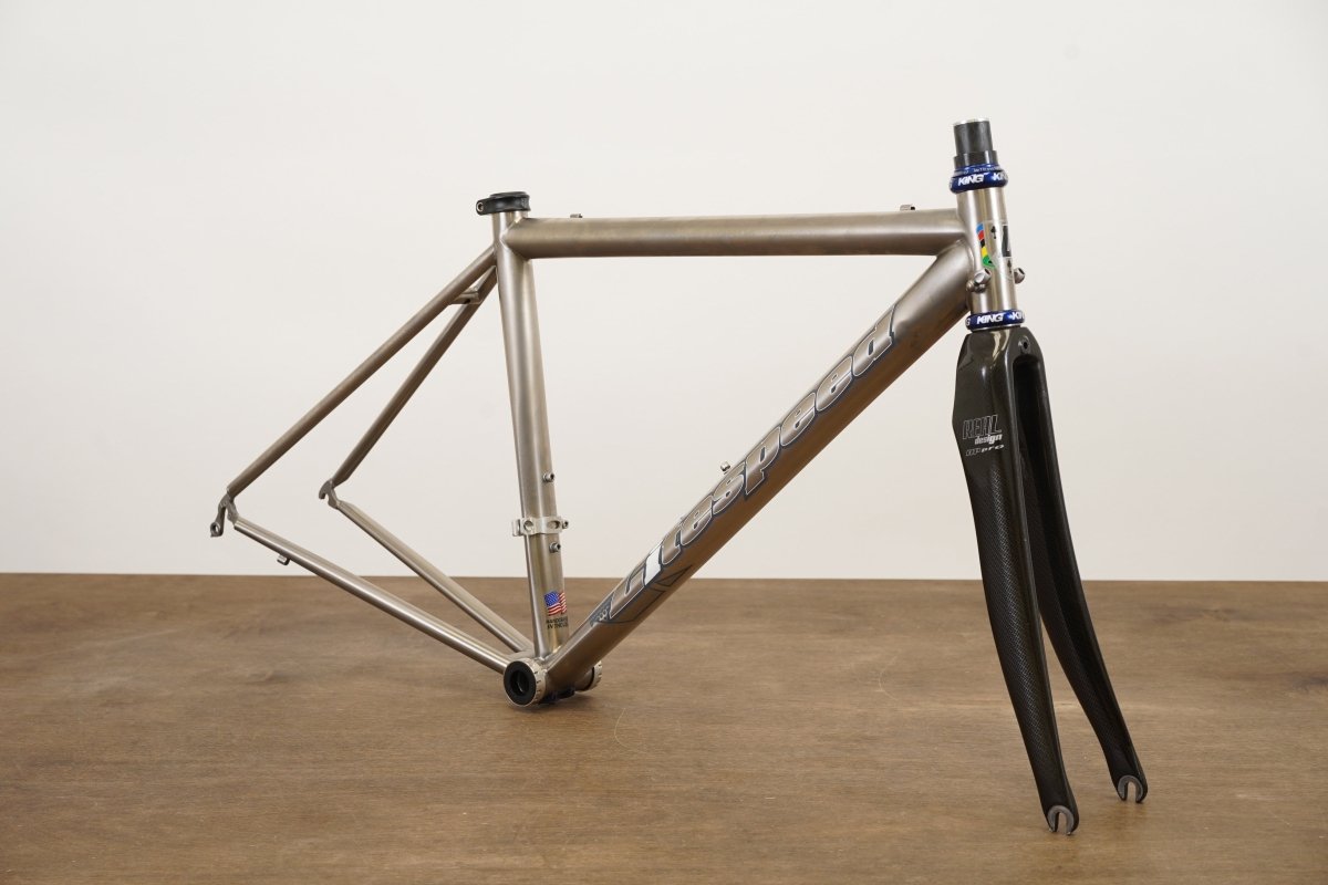 S (Small) Litespeed Titanium Rim Brake Road Frameset
