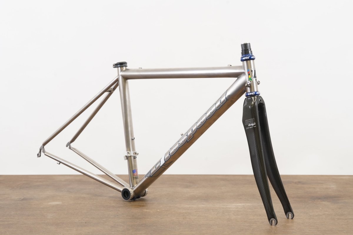 S (Small) Litespeed Titanium Rim Brake Road Frameset