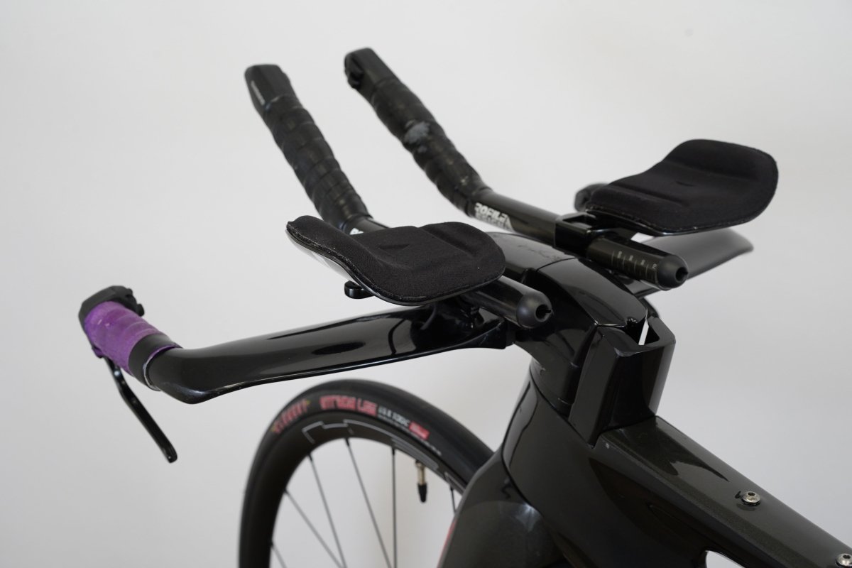 S (Small) Parlee TTiR Ultegra Di2 Quarq HED Ardennes LT Carbon Disc TT Triathlon Bike