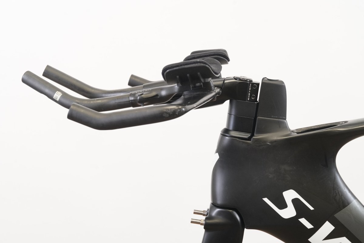 S (Small) Specialized S-WORKS SHIV Carbon Rim Brake TT Triathlon Frameset + Cockpit