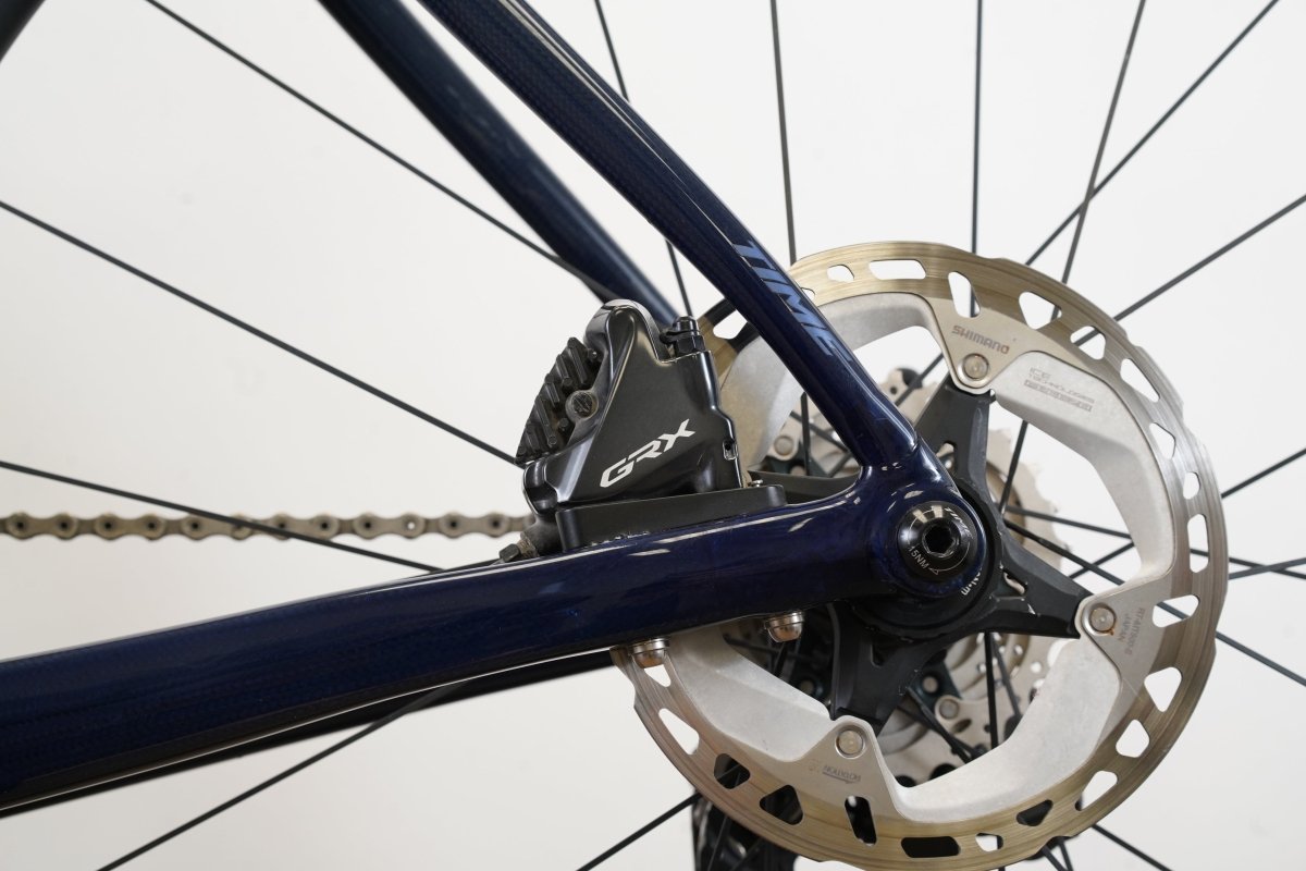 S (Small) Time Alpe d’Huez X Shimano GRX 2x11 Di2 4iiii Power Meter Hunt Gravel Bike