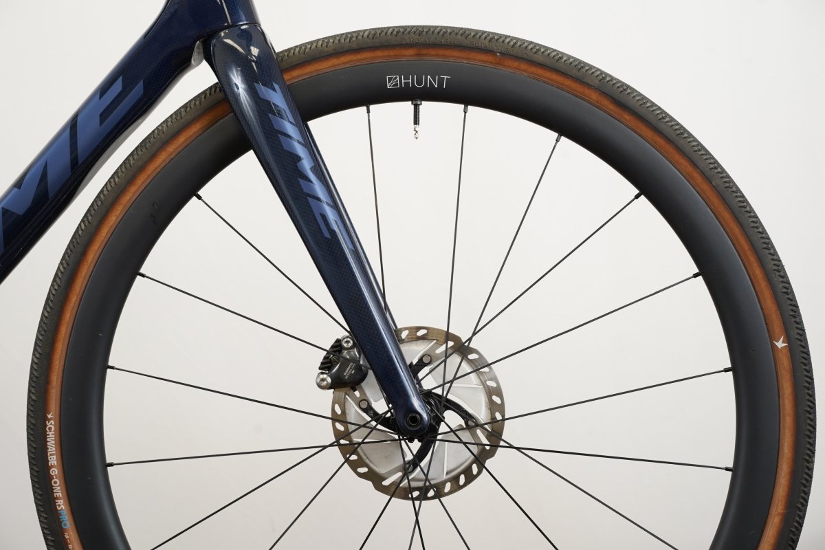 S (Small) Time Alpe d’Huez X 45 Shimano GRX 2x11 Di2 4iiii Power Meter Hunt Gravel Bike