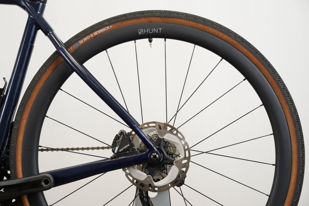 S (Small) Time Alpe d’Huez X 45 Shimano GRX 2x11 Di2 4iiii Power Meter Hunt Gravel Bike