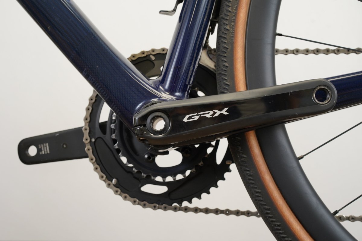 S (Small) Time Alpe d’Huez X 45 Shimano GRX 2x11 Di2 4iiii Power Meter Hunt Gravel Bike