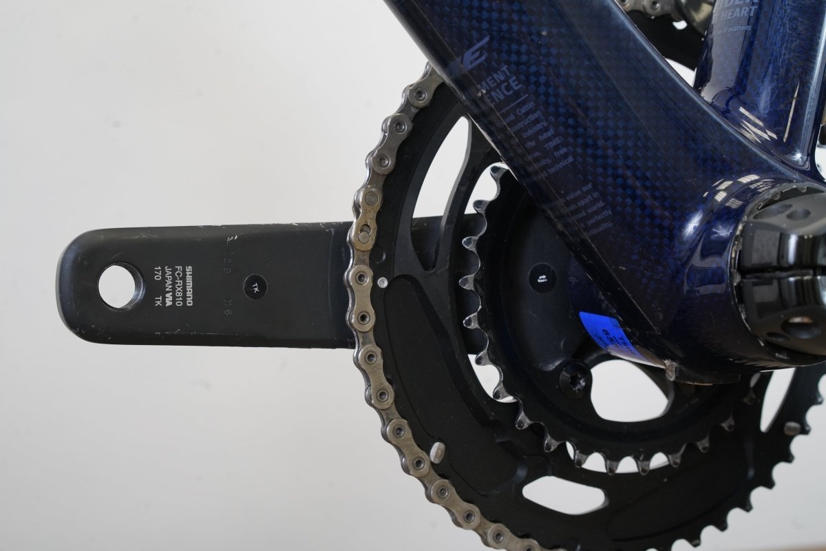 S (Small) Time Alpe d’Huez X Shimano GRX 2x11 Di2 4iiii Power Meter Hunt Gravel Bike