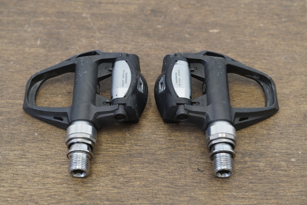 Shimano Dura-Ace PD-9000 +4mm SPD-SL Carbon Clipless Road Bike Pedals 257g