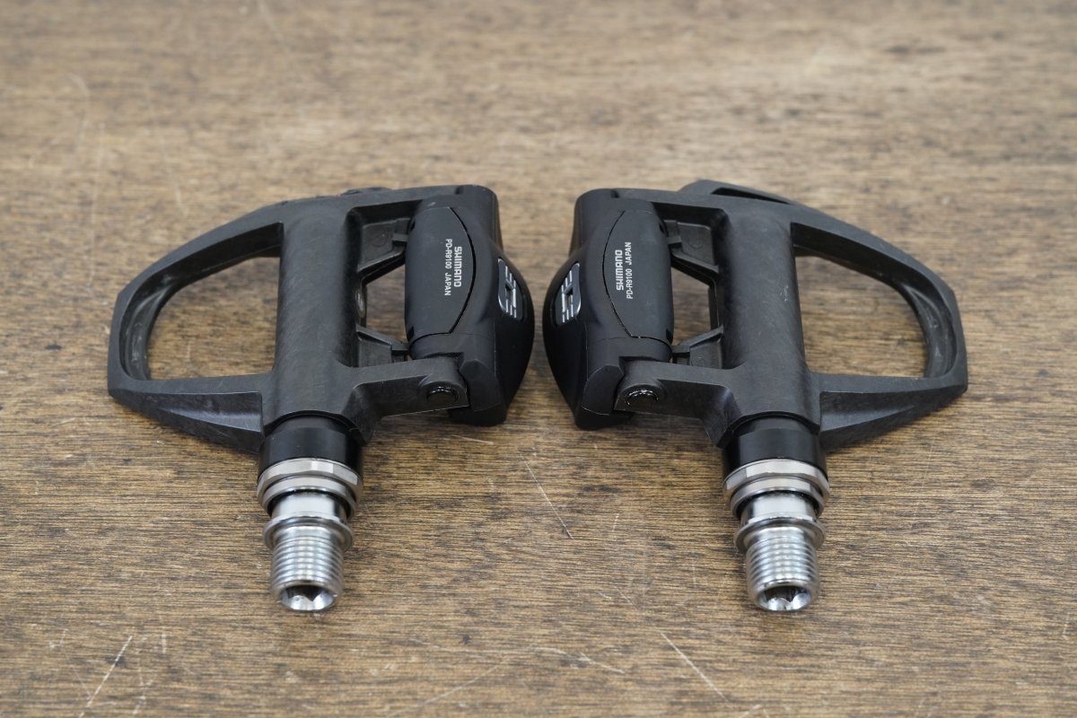 Shimano Dura-Ace PD-R9100 +4mm SPD-SL Carbon Clipless Road Bike Pedals