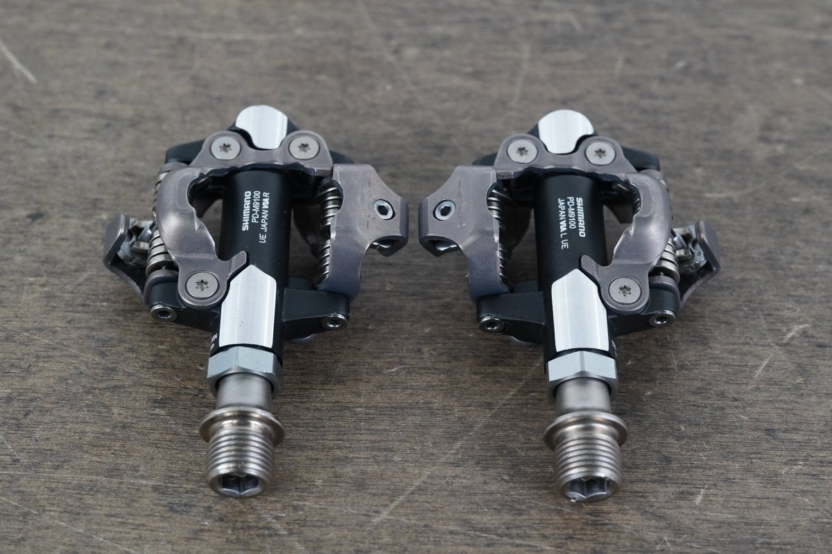 Shimano XTR PD-M9100 SPD Alloy Clipless Road Bike Pedals 308g