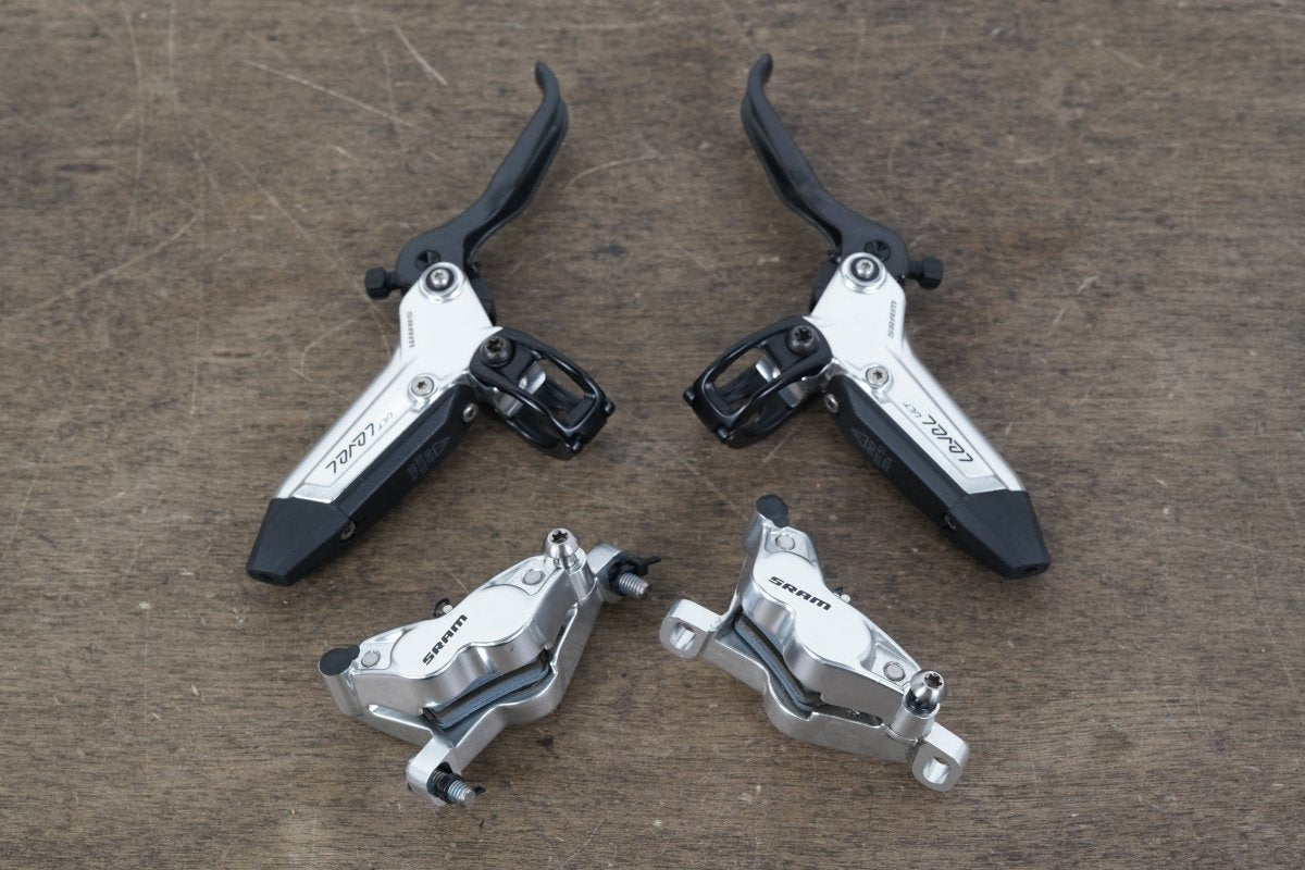 SRAM Level Ultimate Stealth 4-Piston Disc Brake Calipers + Levers MTB
