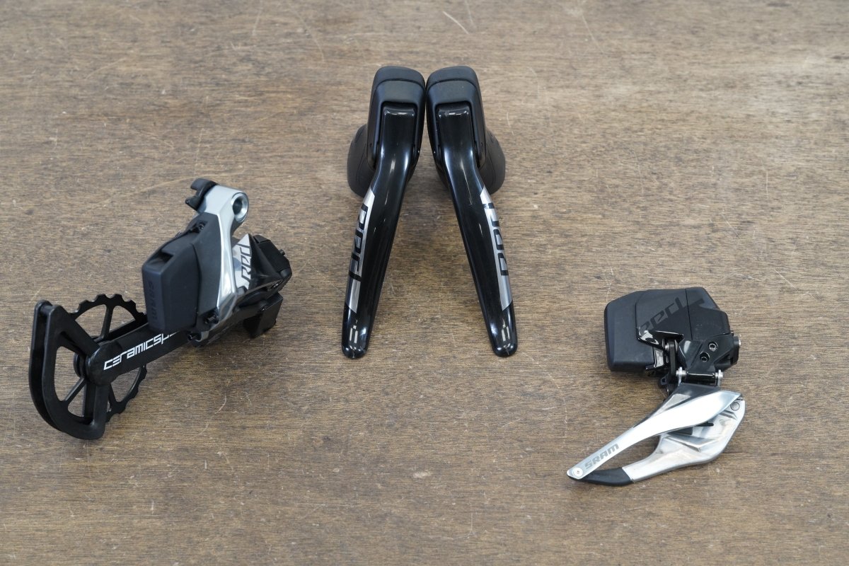 SRAM Red eTap AXS D1 CeramicSpeed 12 Speed Wireless Electronic Rim Road Groupset