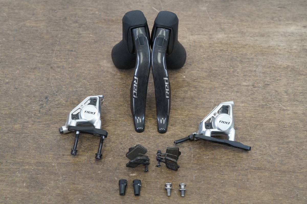 SRAM Red eTap AXS HRD E1 12 Speed Wireless Disc Brake Shifters + Calipers