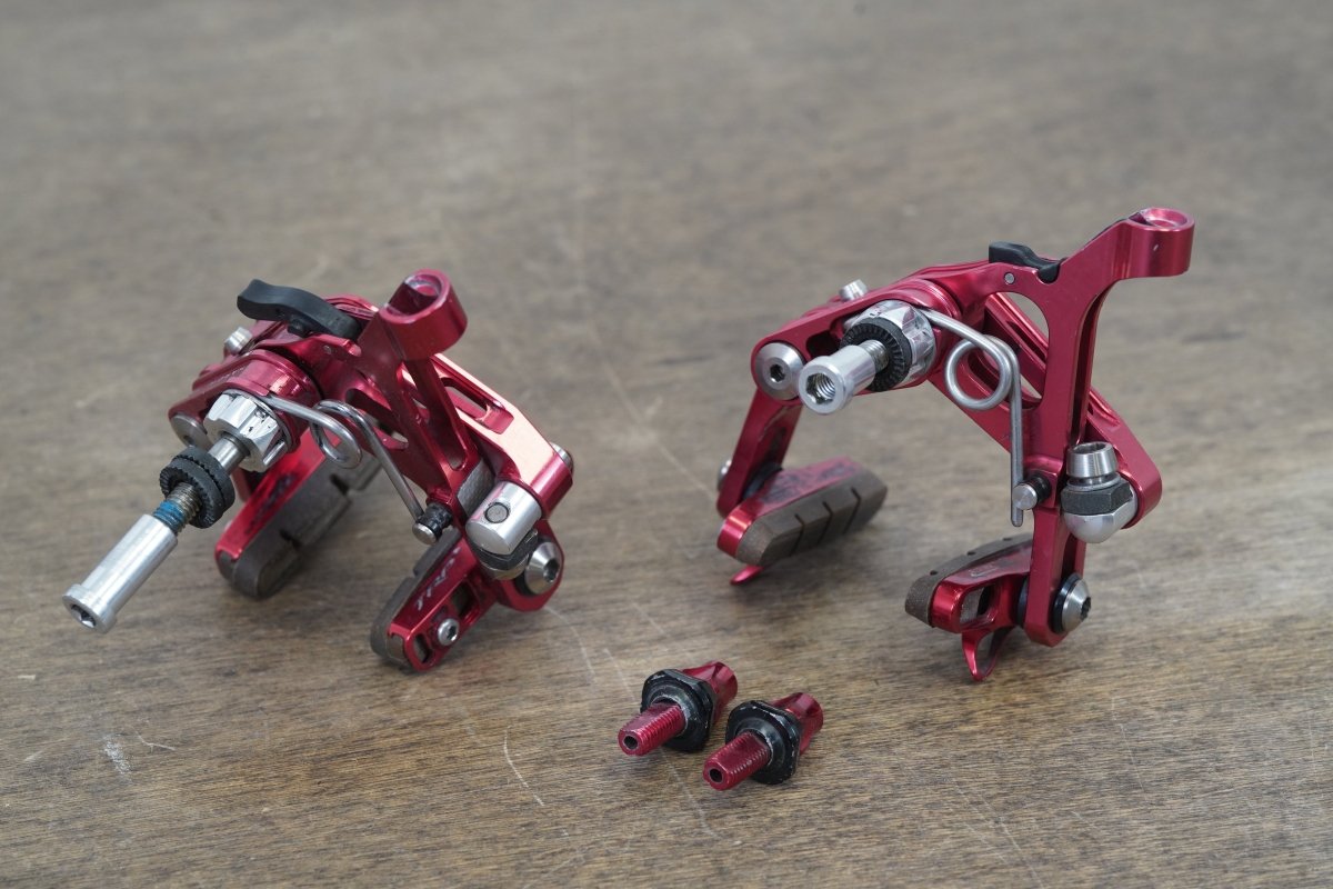 TRP R960 Titanium Hardware Standard Center Mount Rim Brake Calipers