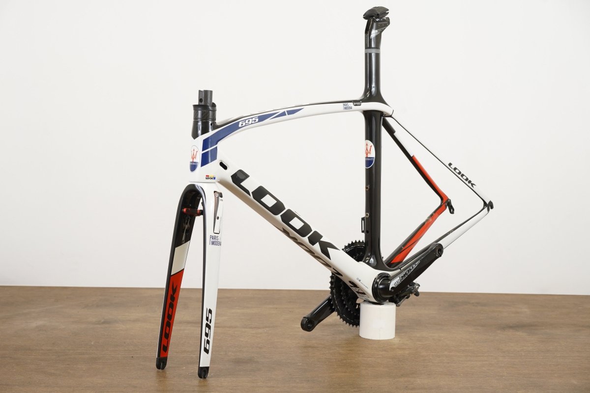 XS LOOK 695 Aerolight Paris Modena Carbon Aero Rim Brake Road Frameset
