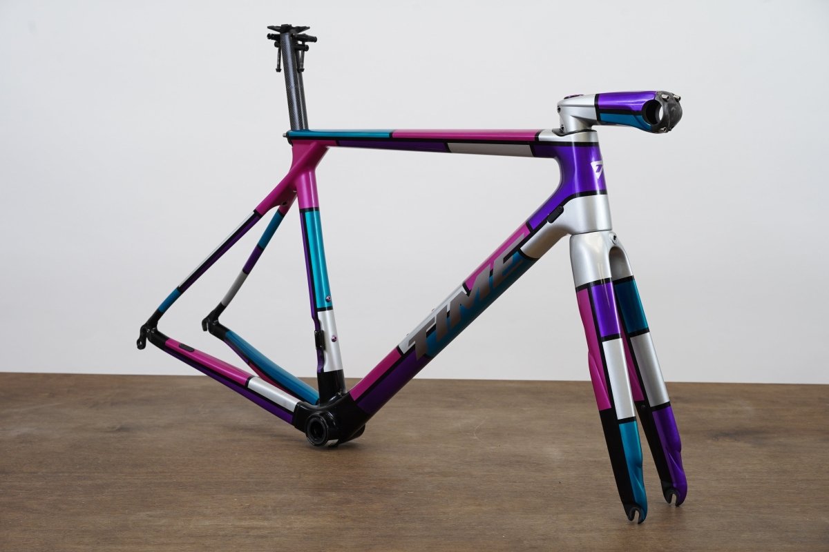 XS Time Alpe d'Huez 01 Carbon Rim Brake Road Frameset *Custom Painted*