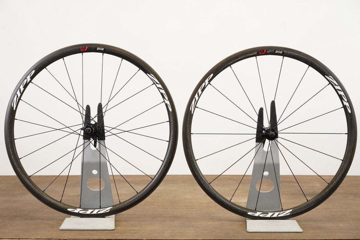 Zipp 202 Firecrest 77/177 Carbon Clincher Rim Brake Wheelset 11 Speed