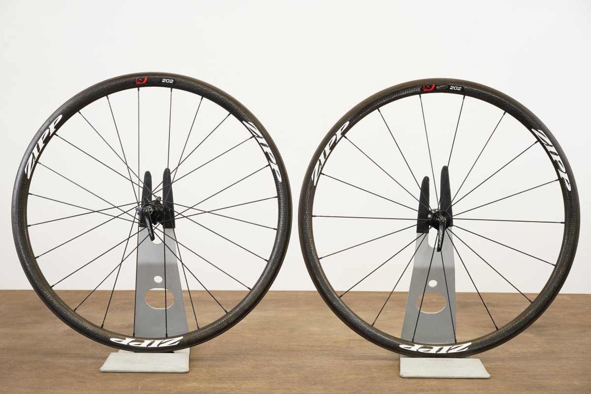 Zipp 202 Firecrest 77/177 Carbon Clincher Rim Brake Wheelset 11 Speed