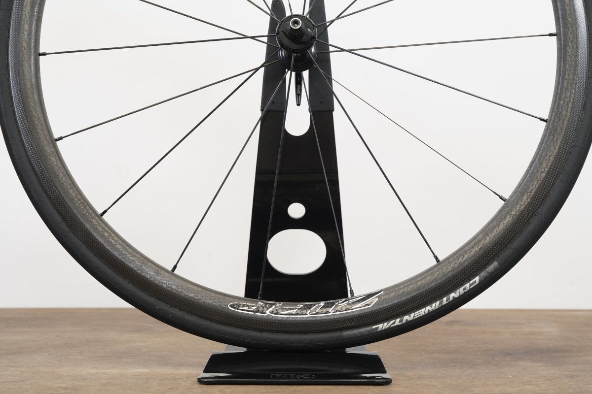 Zipp 202 Firecrest Powertap Carbon Clincher Rim Brake Wheelset Campagnolo 10 Speed