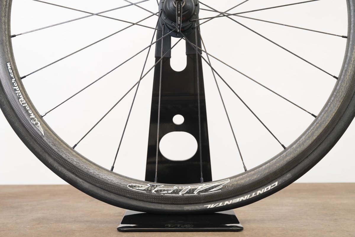 Zipp 202 Firecrest Powertap Carbon Clincher Rim Brake Wheelset Campagnolo 10 Speed