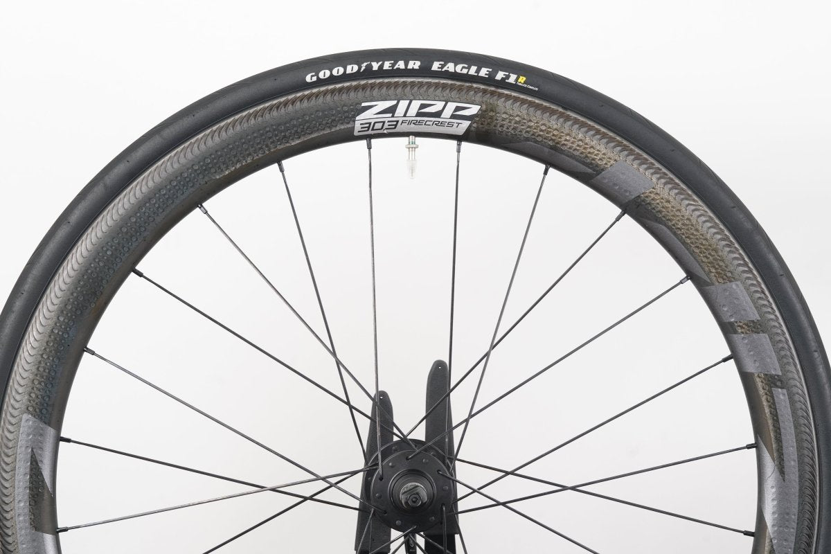 Zipp 303 Firecrest ZR1 Carbon Tubeless Clincher Rim Brake Wheelset XDR 12 Speed
