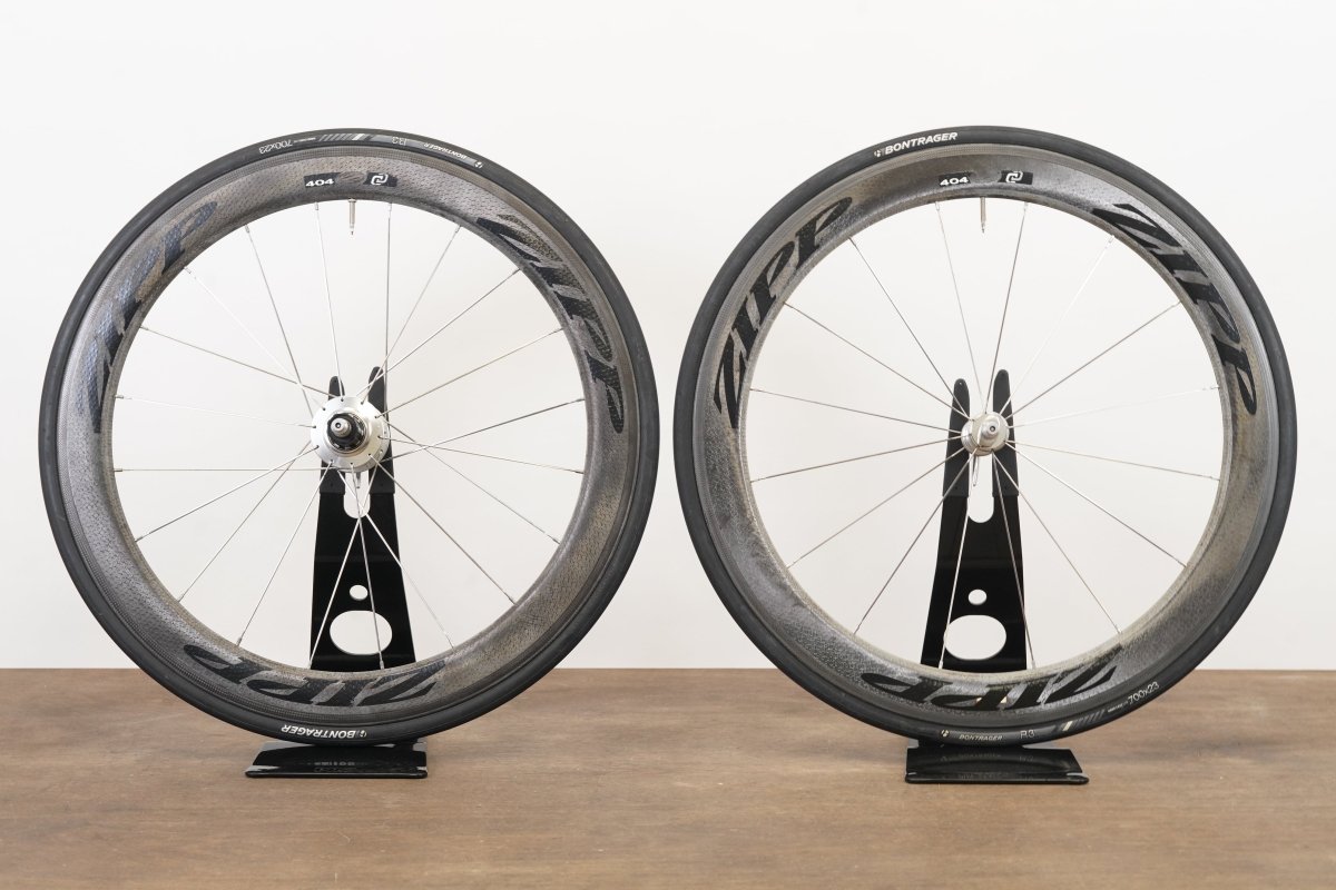 Zipp 404 PowerTap Power Meter Rim Brake Wheelset Shimano/SRAM 11 Speed