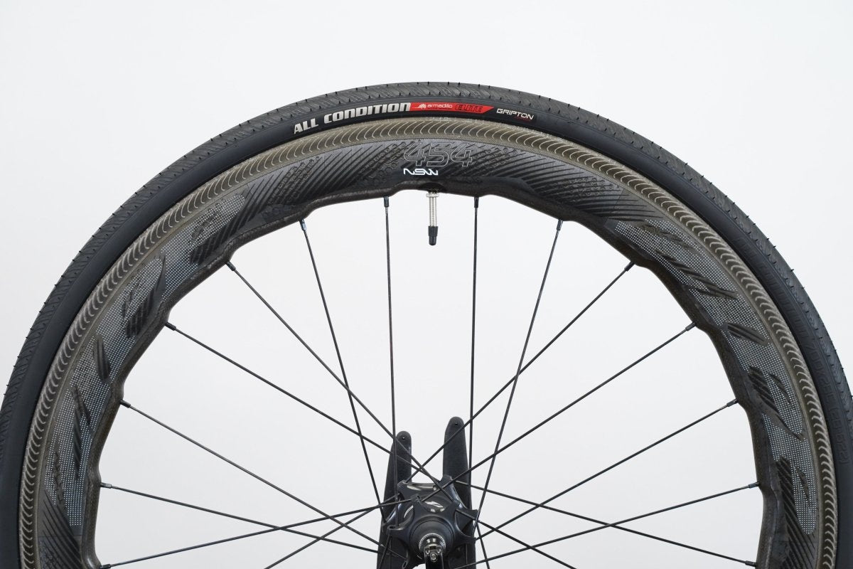 Zipp 454 NSW Cognition Carbon Tubeless Clincher Rim Brake Wheelset 11 Speed