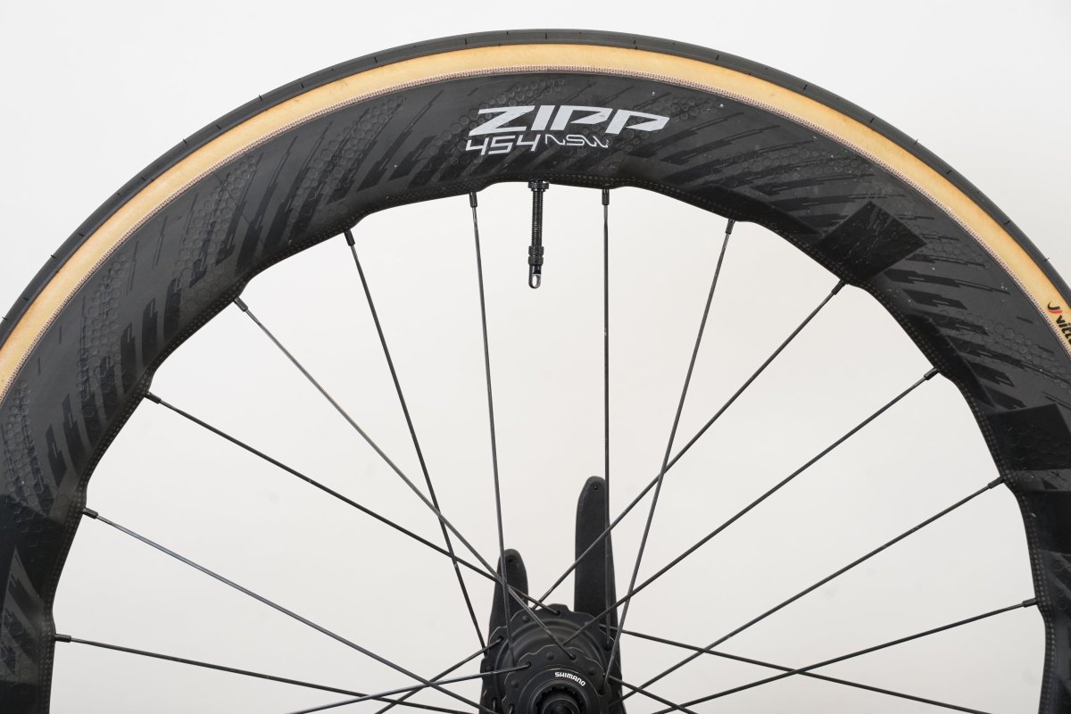 Zipp 454 NSW ZR1 Carbon Tubeless Clincher Disc Brake Wheelset 11 speed