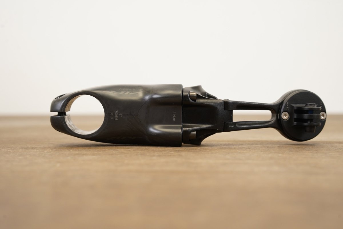 Zipp SL Speed 70mm ±6 Degree Carbon Road Stem + Mount 169g 1 1/8" 31.8mm