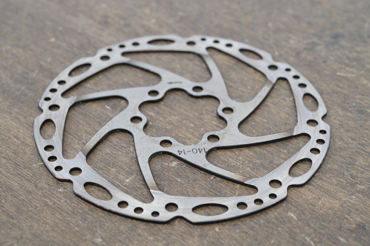 (1) 140mm Tektro 140-14 6 BOLT Disc Brake Rotor Road Gravel CX MTB