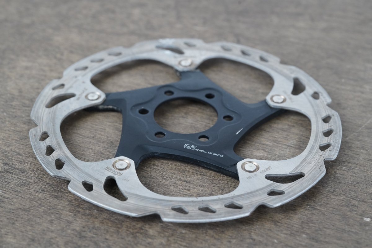 (1) 160mm Shimano Deore XT SM-RT86-S 6-Bolt Disc Brake Road CX MTB Rotor