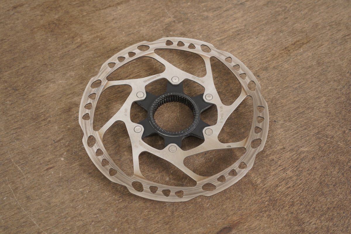 (1) 160mm Shimano SLX SM-RT64-S Center Lock Disc Brake Road CX MTB Rotor