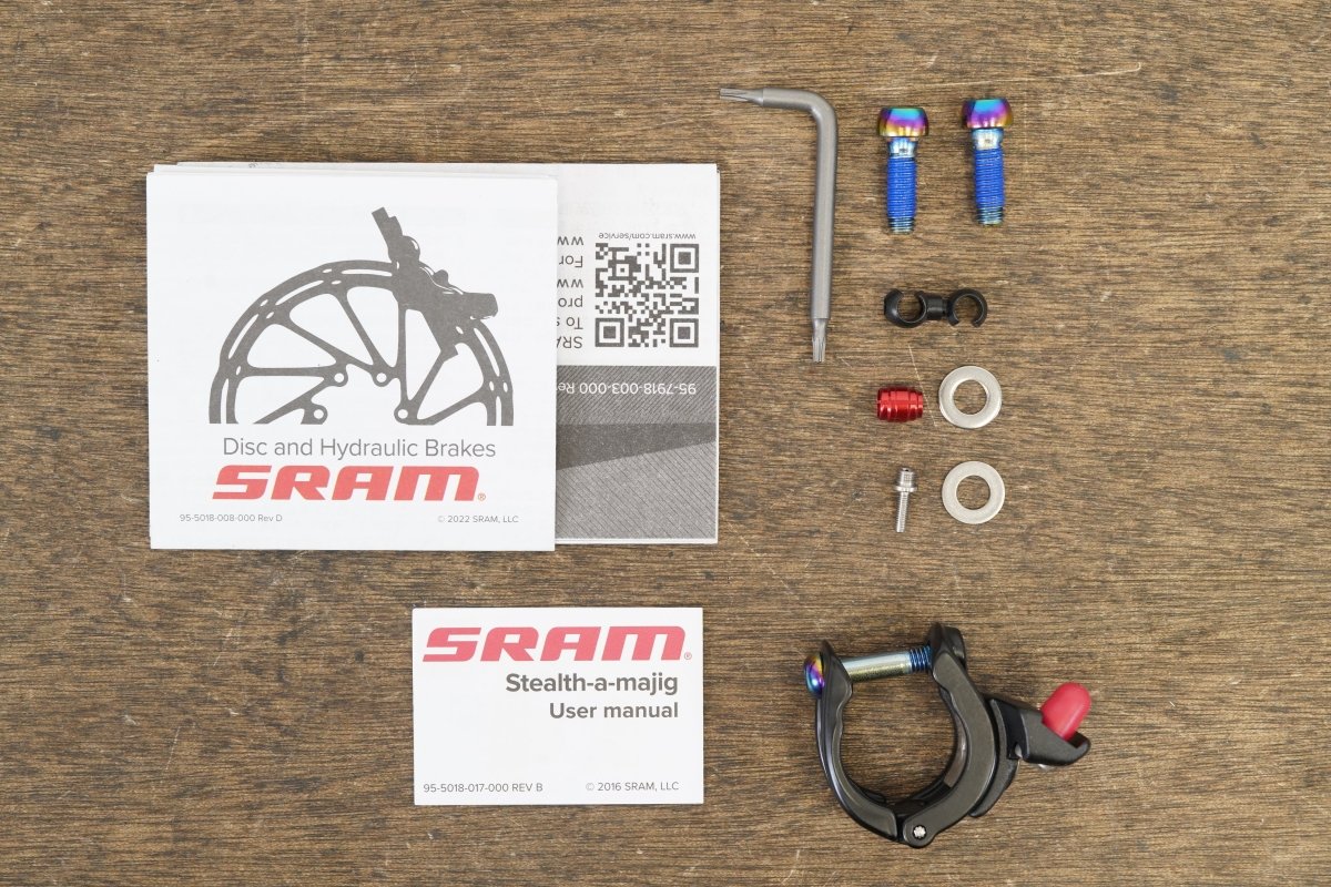 (1) NEW REAR SRAM Code RSC Hydraulic Post Mount Disc Brake Caliper + Lever