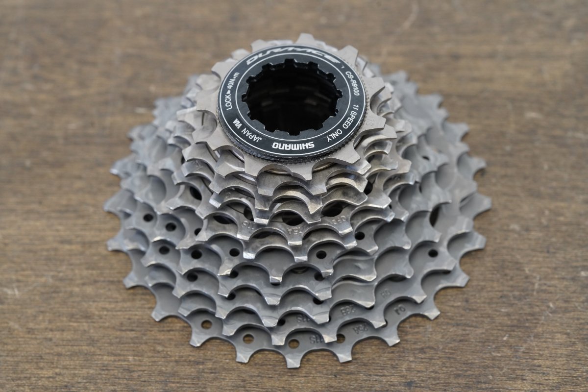 11-25T Shimano Dura-Ace CS-R9100 11 Speed Road Cassette 174g 9100