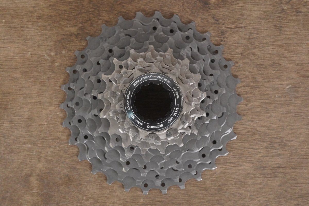 11-30T Shimano Dura-Ace CS-R9100 11 Speed Road Cassette 205g 9100