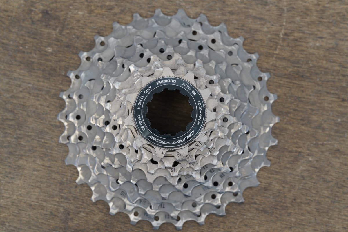 11-30T Shimano Dura-Ace CS-R9100 11 Speed Road Cassette 205g 9100