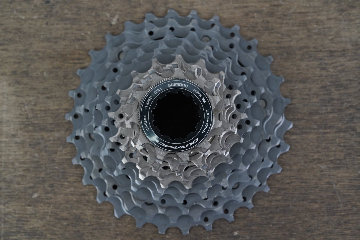 11-30T Shimano Dura-Ace CS-R9100 11 Speed Road Cassette 206g 9100