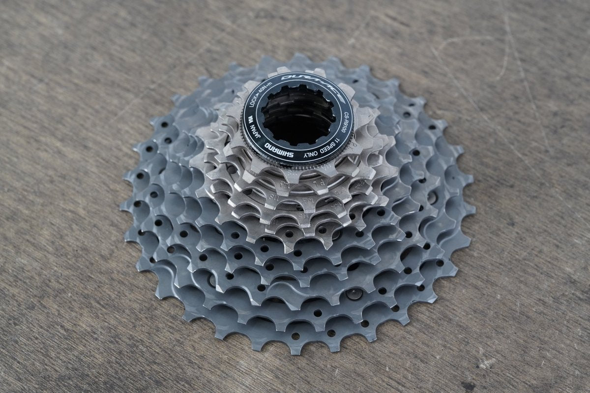 11-30T Shimano Dura-Ace CS-R9100 11 Speed Road Cassette 206g 9100