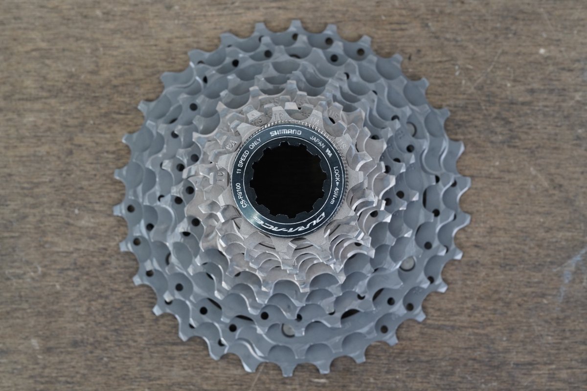 11-30T Shimano Dura-Ace CS-R9100 11 Speed Road Cassette 206g 9100